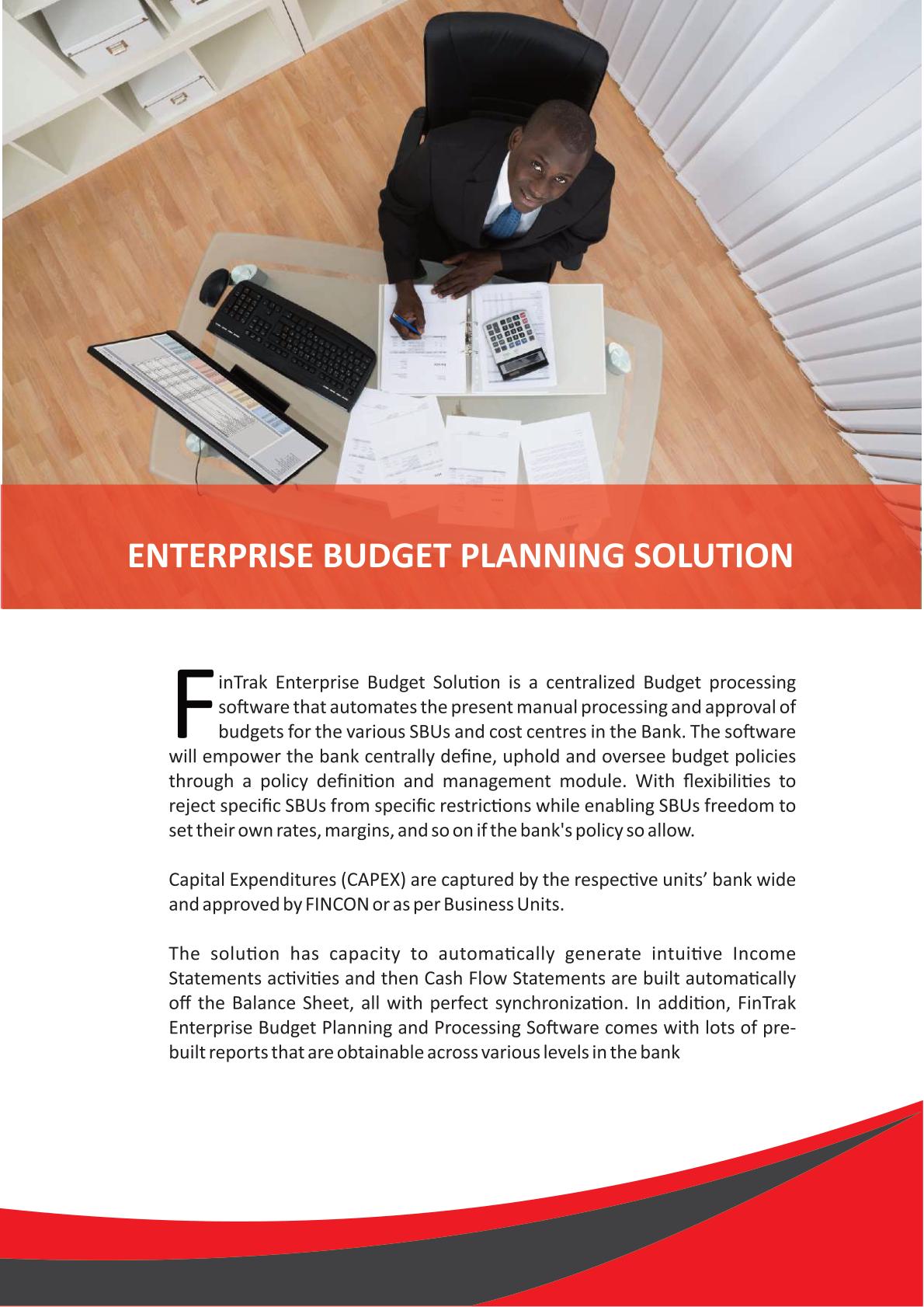 Budget Planning Solution